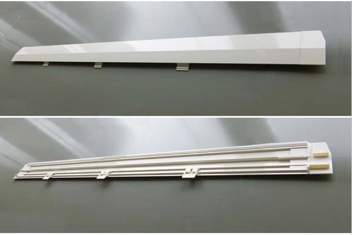 RLXGVGB511Z パナソニック 純正部品 下枠前カバーセット L=680 mm 白用