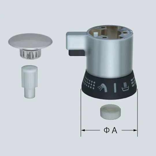 A-5337/N85 LIXIL・INAX 純正部品 切替ハンドル部 バス水栓部品