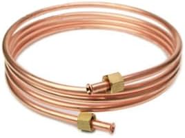 800231 長府製作所 純正部品 銅パイプ(銅管・送油管) 両側フレア加工 8mm×2.5m