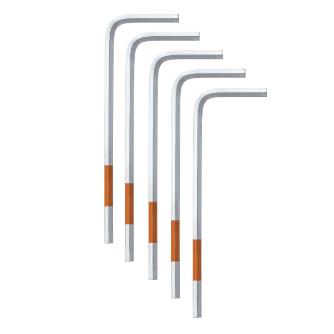 HMTS-30-5P フジ矢 純正品新品 六角棒レンチ 5本入り（ショート） (WISE)