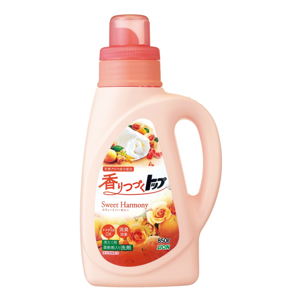ライオン 純正品 香りつづくトップ SweetHarmony 本体 850g 4903301307877