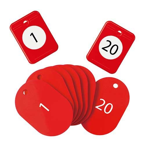 BF-150-RD オープン工業 クロークチケット 1~20 赤BF-150-RD 4970115563546 分類:番号札