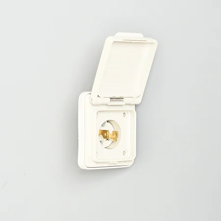 2125NW アメリカン電機 純正品新品 防水形フランジインレット 2P 15A 250V