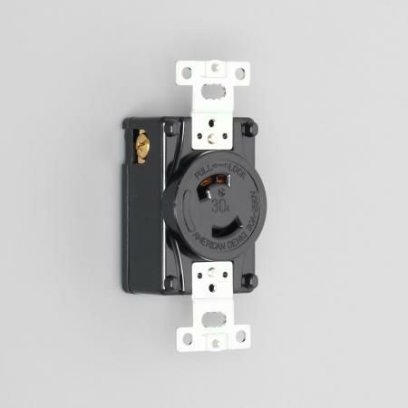 2320  アメリカン電機  引掛形 埋込コンセント 2P 30A 250V