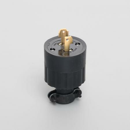 2322R  アメリカン電機  引掛形 プラグ(ゴムカバー） 2P 30A 250V