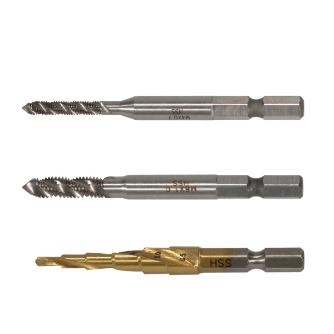JRS-T46 ジェフコム 六角軸スパイラルタップ・下穴ドリルセット