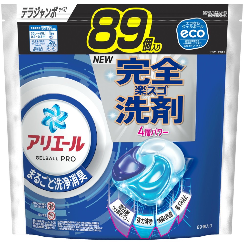 Ｐ＆Ｇ 純正品 アリエールジェルボールプロつめかえテラジャンボサイズ 4987176284815