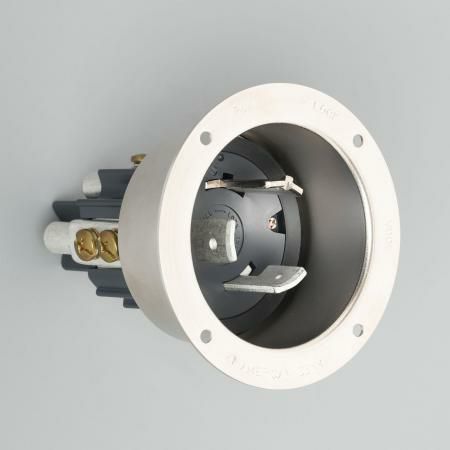 31065  アメリカン電機  引掛形 フランジインレット 3P 100A 600V