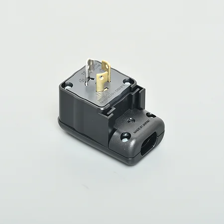 3112EL-L5 アメリカン電機 純正品新品 エルシェイププラグ (プラカバー・L型) 接地形2P 15A 125V (NEMA L5-15)
