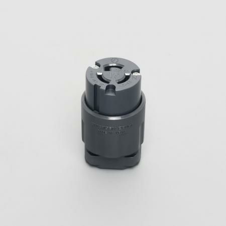 3114N-L5  アメリカン電機  コードコネクタボディ ナイロンカバー 接地形2P 15A 125V ＜引掛形 NEMA L5-15＞