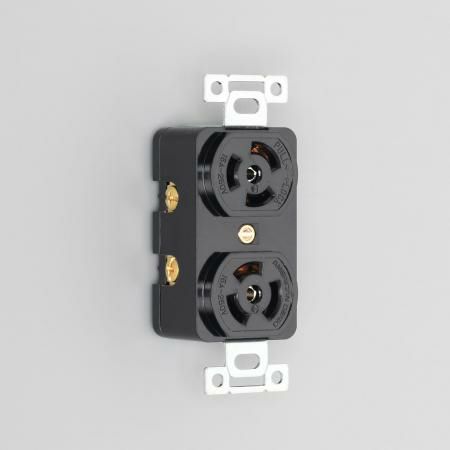 3120GD アメリカン電機 複式埋込コンセント 接地形3P 15A 250V 引掛形