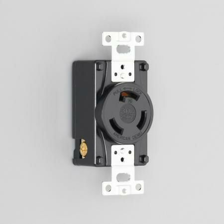 3320  アメリカン電機  引掛形 埋込コンセント 3P 30A 250V