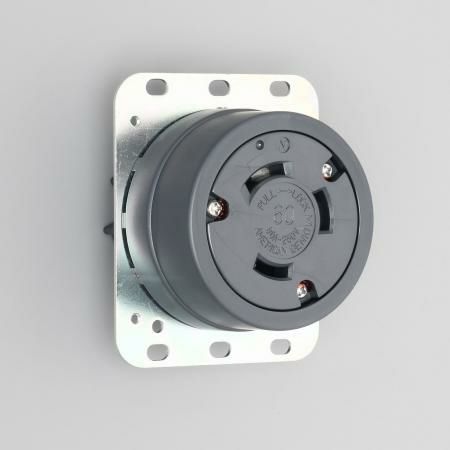 3620  アメリカン電機  引掛形 埋込コンセント 3P 60A 250V