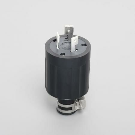 3622R  アメリカン電機  引掛形 プラグ(ゴムカバー） 3P 60A 250V