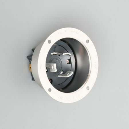 3625  アメリカン電機  引掛形 フランジインレット 3P 60A 250V