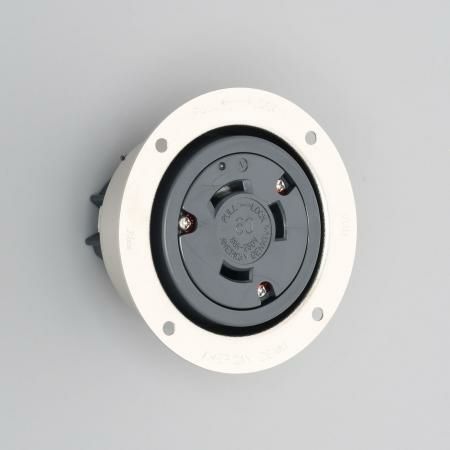 3626  アメリカン電機  引掛形 フランジコンセント 3P 60A 250V