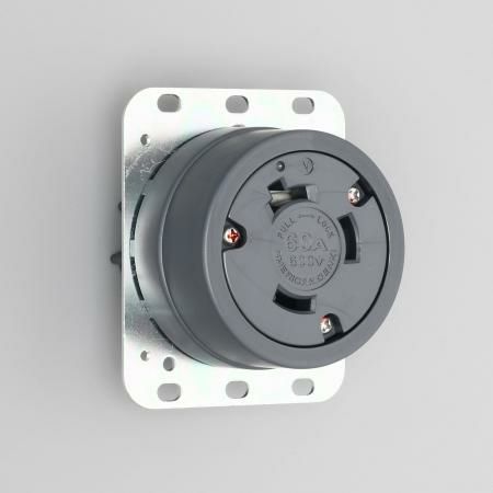 3660  アメリカン電機  引掛形 埋込コンセント 3P 60A 600V