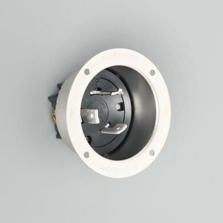 3665  アメリカン電機  引掛形 フランジインレット 3P 60A 600V