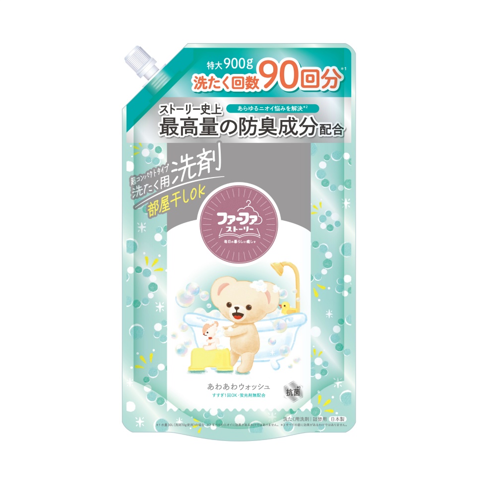 ＮＳファーファ・ジャパン 純正品 ファーファストーリー洗剤あわあわウォッシュ 4902135147628