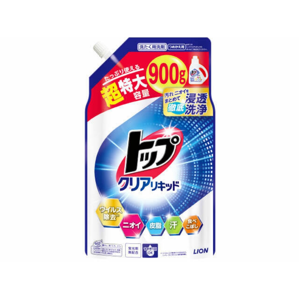ライオン 純正品 トップ クリアリキッド つめかえ用 超特大 4903301365563