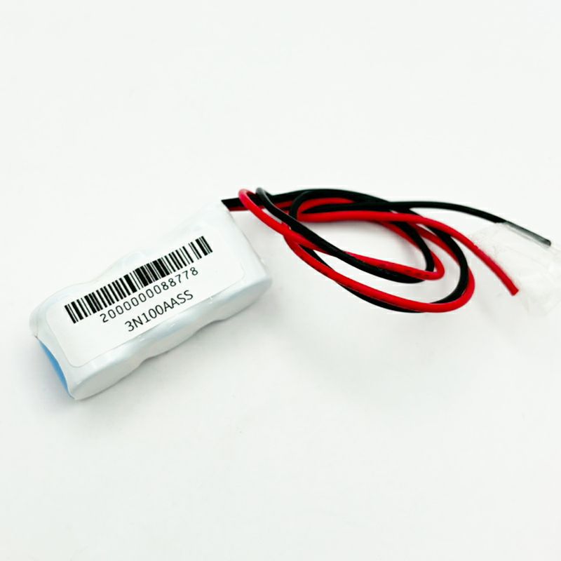 【2025年3月21日現在で5月中旬以降】3N-100AAS (3N100AAS) 相当品(同等品) 3.6V150mAh S型 リード線切りっぱなし ※電池屋組電池