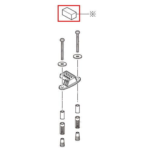 75-3349 LIXIL・INAX 純正部品 固定用粘着材 トイレ部品 [75-3349]