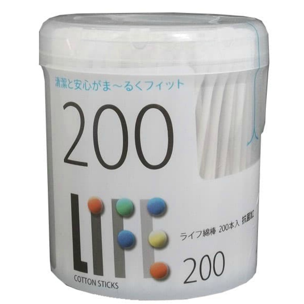 平和メディク 純正品 ライフ綿棒ケース入ホワイト 4976558000495