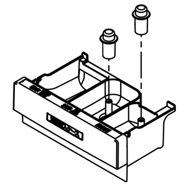 42042782 東芝 純正部品 【生産終了】洗濯機 液体洗剤投入ケース