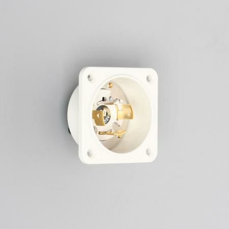 4225N  アメリカン電機  引掛形 フランジインレット(ナイロン製) 接地3P 20A 250V