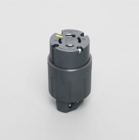 4314N-L14 アメリカン電機 コードコネクタボディ ナイロンカバー 接地形3P 30A 125/250V ＜引掛形 NEMA規格 L14-30＞