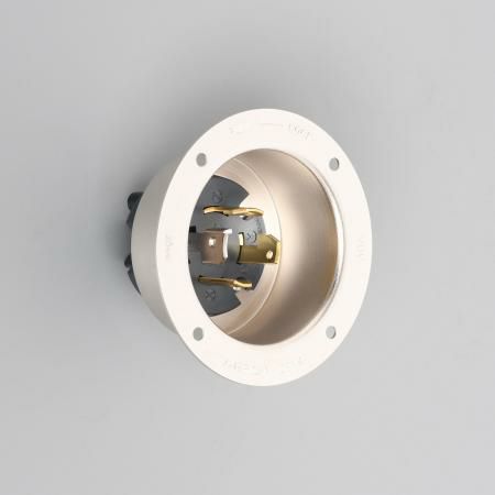 4325  アメリカン電機  引掛形 フランジインレット 接地3P 30A 250V