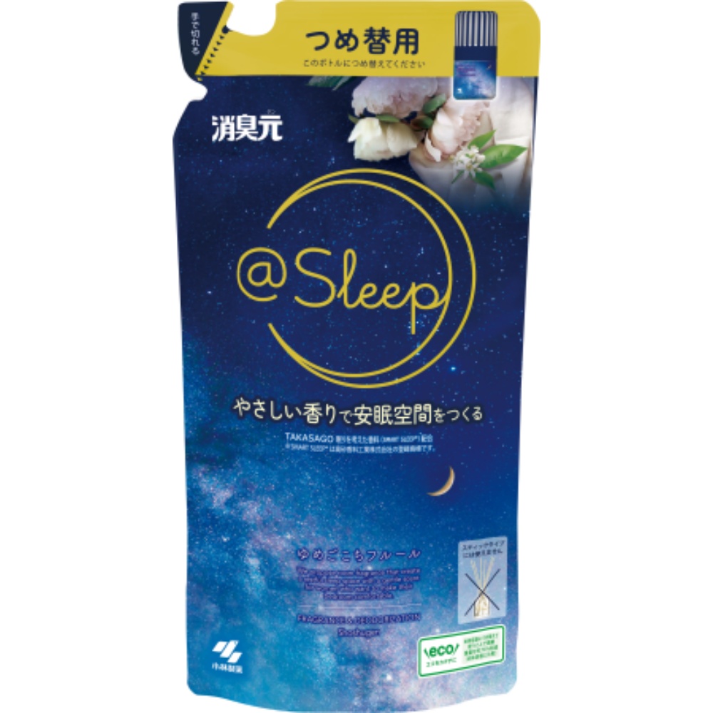 小林製薬 純正品 消臭元＠Ｓｌｅｅｐ つめ替用 ゆめごこちフルール 4987072093450