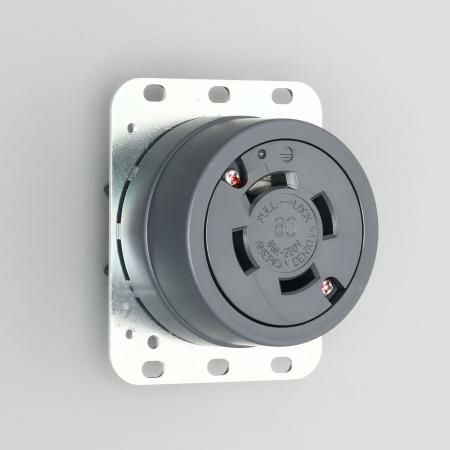 4620  アメリカン電機  引掛形 埋込コンセント 接地3P 60A 250V