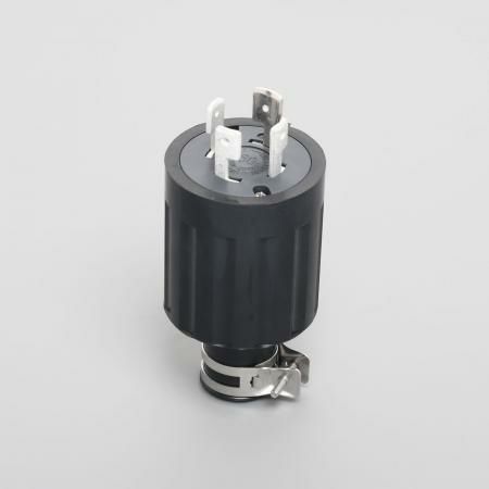 4622R  アメリカン電機  引掛形 プラグ(ゴムカバー） 接地3P 60A 250V