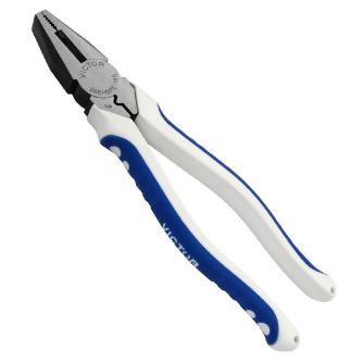 265HGPE-185 フジ矢 純正品新品 電工ペンチ・圧着付・皮剥穴付（カバー付） （VICTOR）