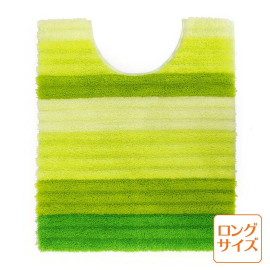 SL-TM-KA-0259 フレッシュデオ ロングトイレマット 75×63cm／グリーン／トイレ用品 [KA-0259] ＜LIXILセレクトアイテムA＞