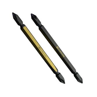5102-110-BG フジ矢 純正品新品 両頭ビット（黒金・2本組）