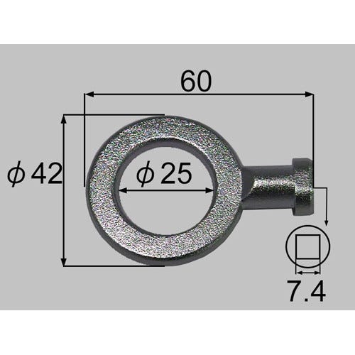 61-1187 LIXIL・INAX 純正部品 キー トイレ部品 [61-1187]
