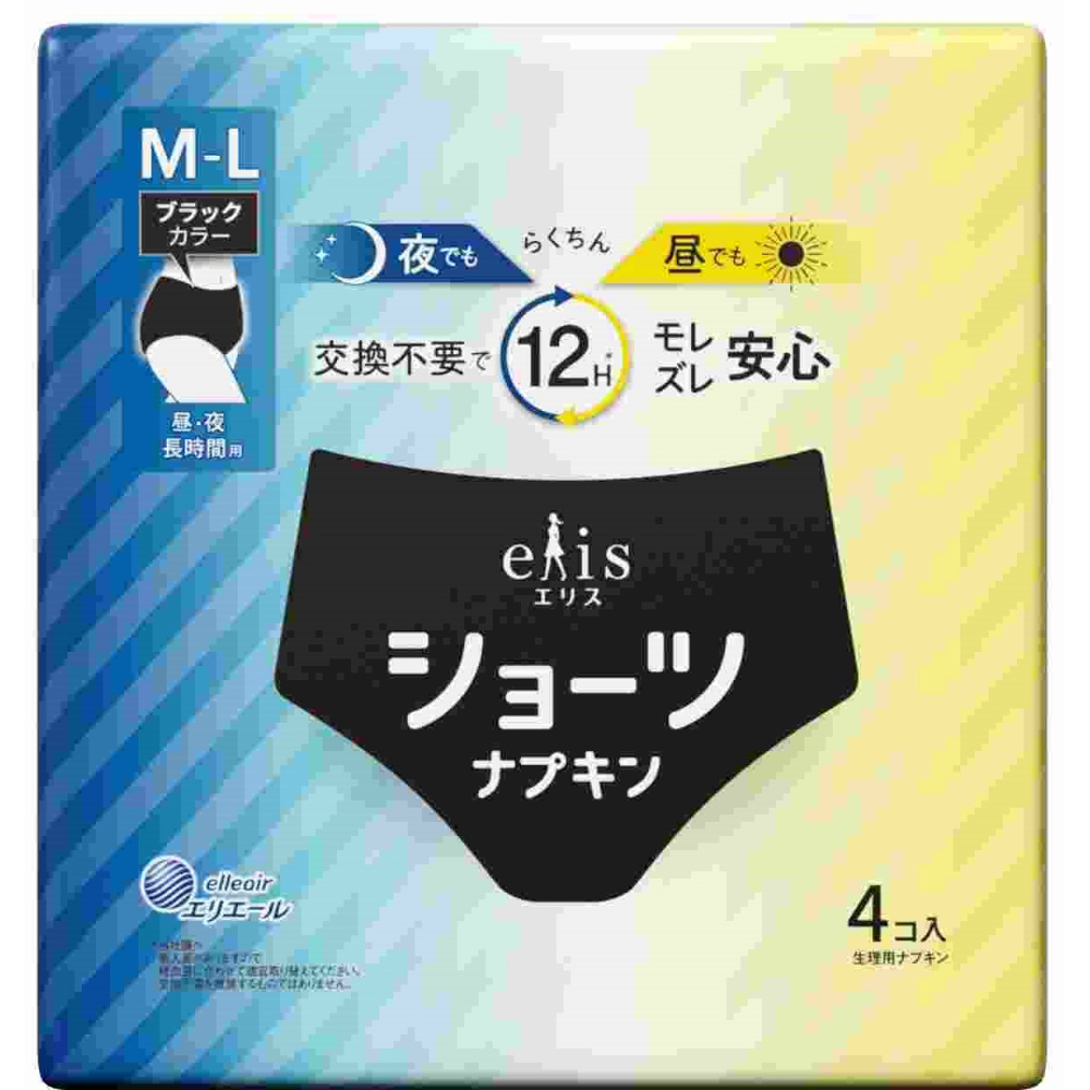 大王製紙 純正品 エリスショーツ４Ｐ 4902011106480