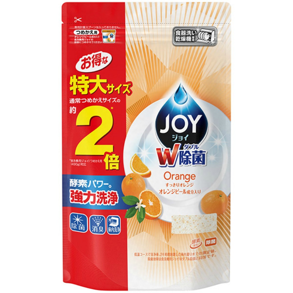 Ｐ＆Ｇ 純正品 食洗機用ジョイ オレンジピール成分入り 詰替え 特大 930g 4902430777360