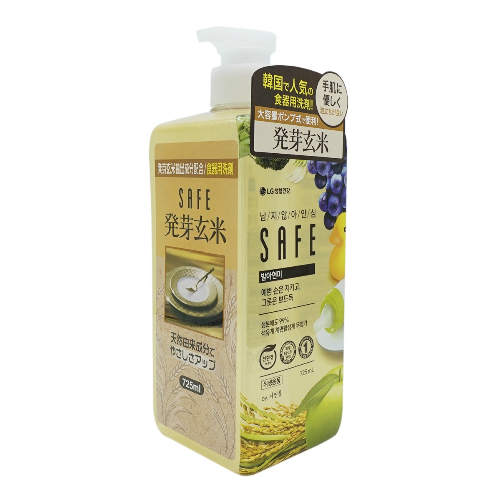 トイレタリージャパン 純正品 セーフ発芽玄米食器洗剤本体725ＭＬ 8801051231861