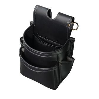 AB-22BG フジ矢 純正品新品 腰袋2段（黒金）