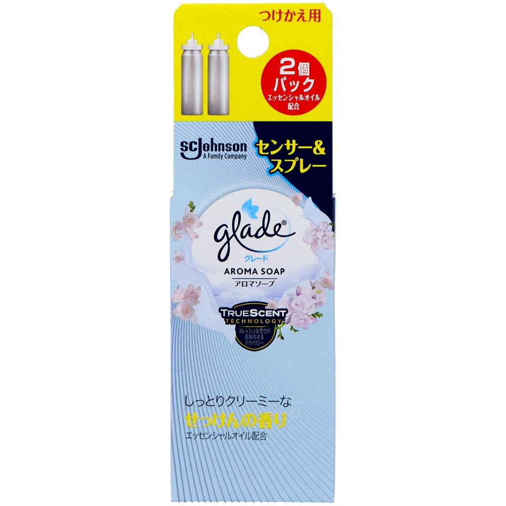 ジョンソン 純正品 グレード 消臭センサー＆スプレー アロマソープ つけかえ用２個パック 4901609015401