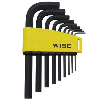 WLH130B-9S フジ矢 純正品新品 六角棒レンチ 9本セット（ショート） (WISE)