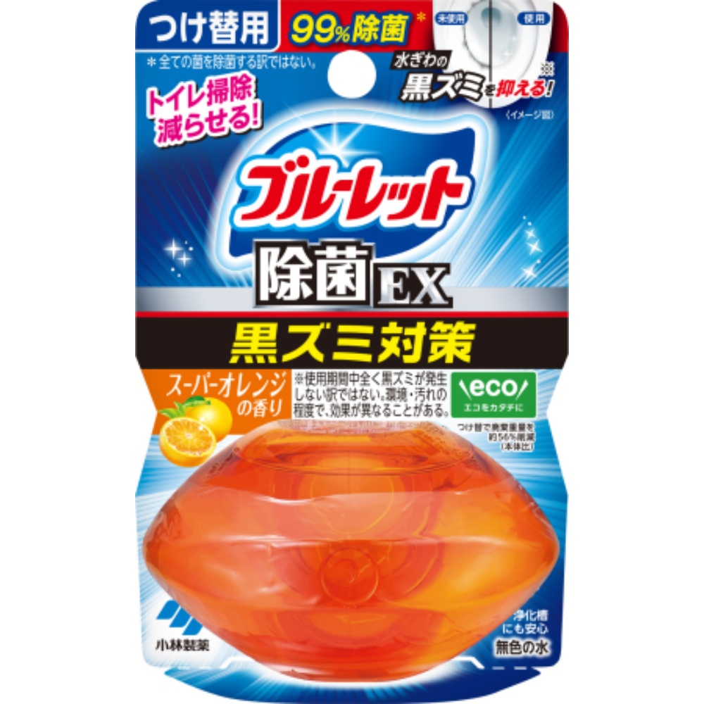 小林製薬 純正品 液体ブルーレットおくだけ除菌ＥＸつけ替スーパーオレンジ 4987072092668