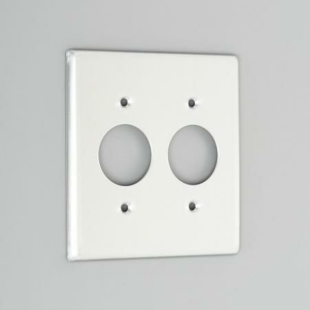 7072A  アメリカン電機  新金プレ-ト 小穴2ケ用