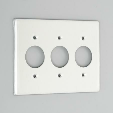 7073A  アメリカン電機  新金プレ-ト 小穴3ケ用