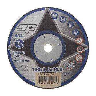 SP-7234-100 ベッセル 純正品 黒い武蔵Φ100（10枚入り） VESSEL