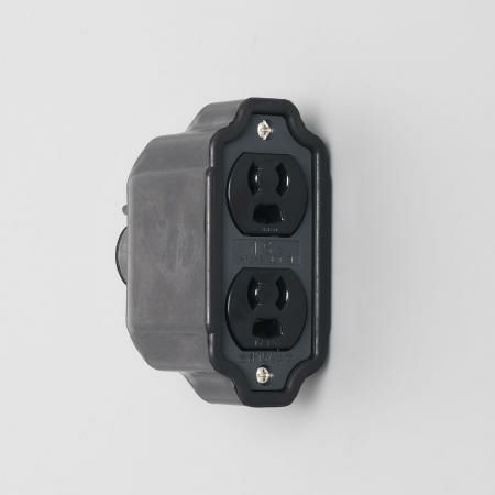 7113GRZ  アメリカン電機  抜止形 ダブルコネクタボディ 接地2P 15A 125V