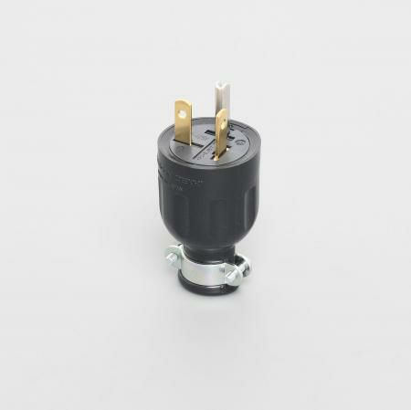 7212GR アメリカン電機 プラグ ゴムカバー 接地形2P 20A 125V ＜平刃形 NEMA規格 5-20＞